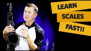 Tips for learning scales on saxophone