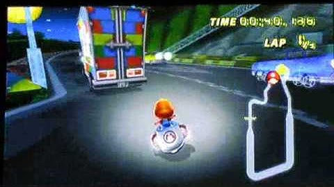 Mario Kart Wii - Moonview Highway - Worst Way To Die