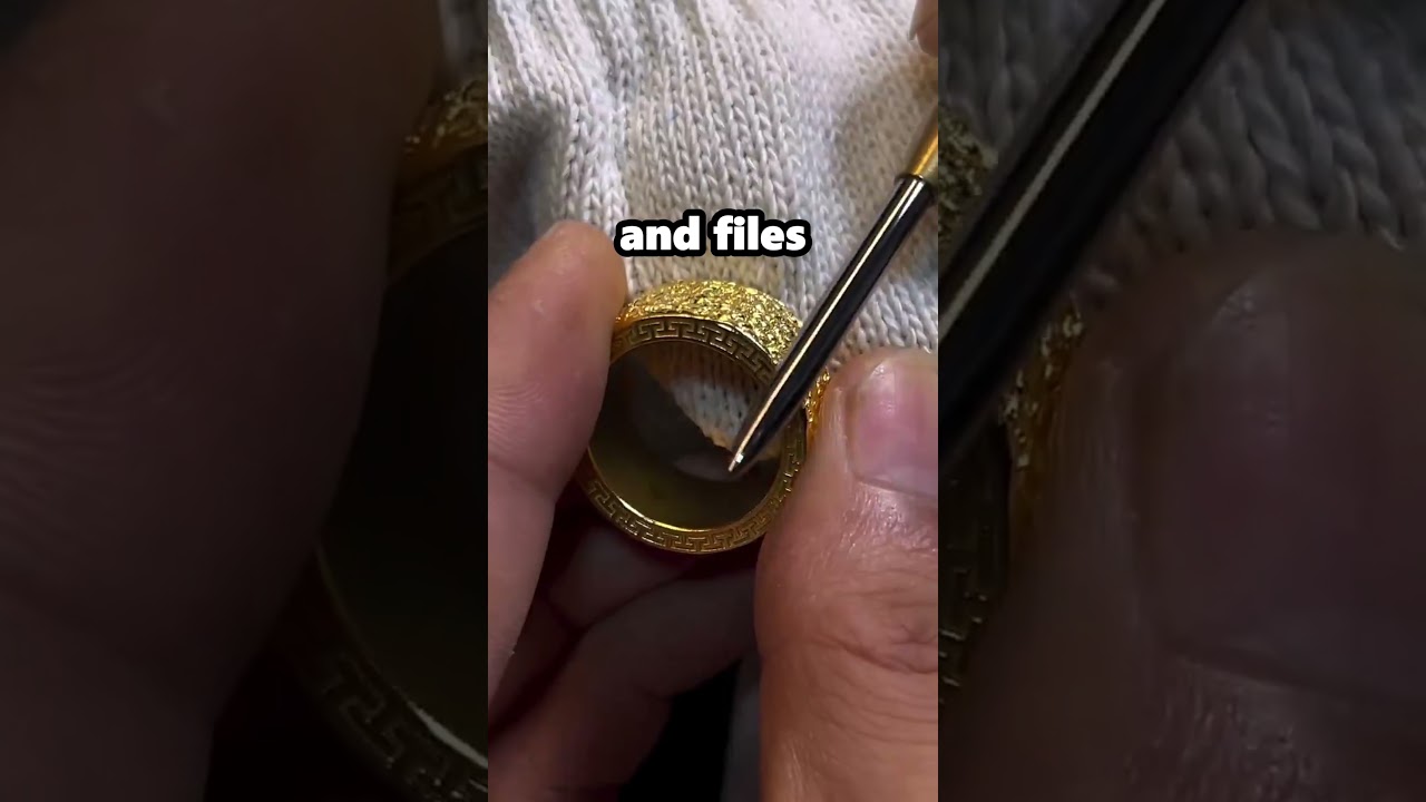 The Art of Crafting a 50 Gram Gold Ring!