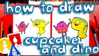 how to draw cupcake and dino general services