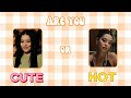 Are you cute or hot aesthetic quiz 2023