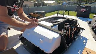 Replacing a Dometic Penguin II highefficiency, low profile ,RV rooftop air conditioner