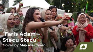 Download Lagu Stecu Stecu - Faris Adam (Maysha Jhuan Live Cover) | #GoodbyeJagoMatcha MP3