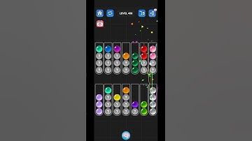 Lv 458 Ball Sort Puzzle - Color Game / 顏色分類遊戲 / ボールソーティングパズル (Guru Game)  #ballsortpuzzle