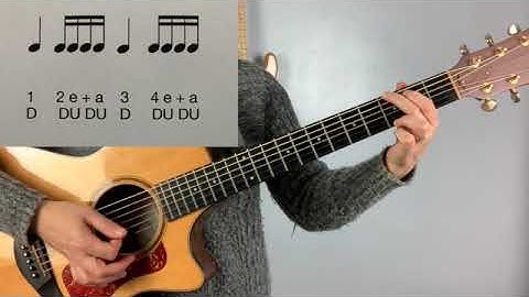 Rhythm Workout #3: Sixteenth Note Strumming Basics for Guitar
