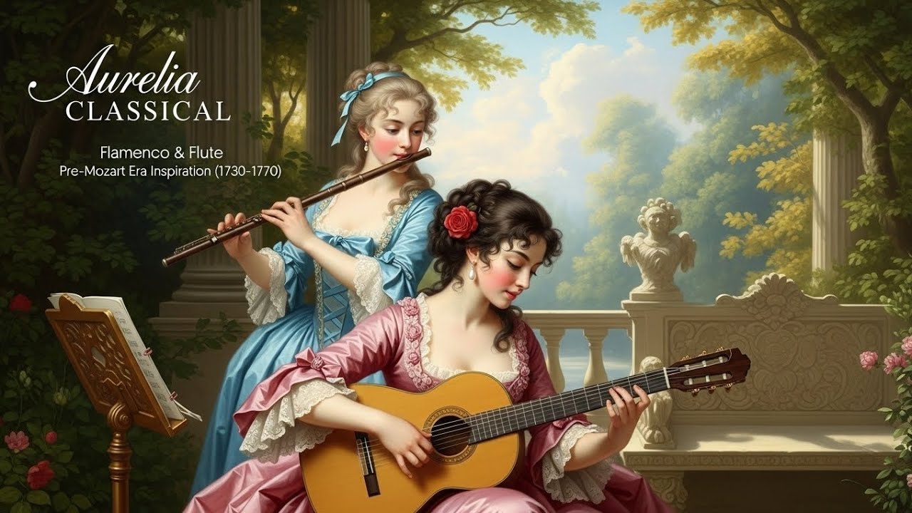 Aurelia Classical — Early Classical Instrumental with Soft Flamenco Elegance (1730–1770)