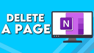 How To Delete a Page on Microsoft OneNote