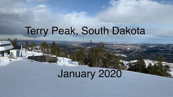 Skiing Terry Peak, South Dakota - GoPro Hero 7 Bla...