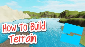 How to Build Terrain on Roblox Studio! (2025)