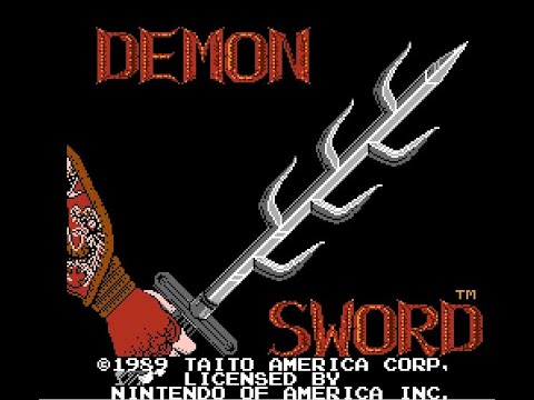 Полное прохождение Демонический меч (Demon Sword) nes