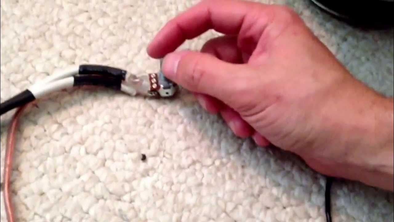 DIY RCA Bass Knob YouTube