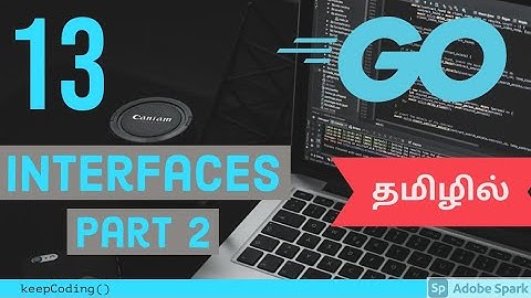 #13 - Interfaces in Go - Part 2 (Tamil)