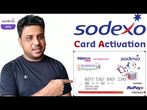 sodexo card activation online | sodexo card kya hai | how to activate sodexo card (Hindi/Urdu)