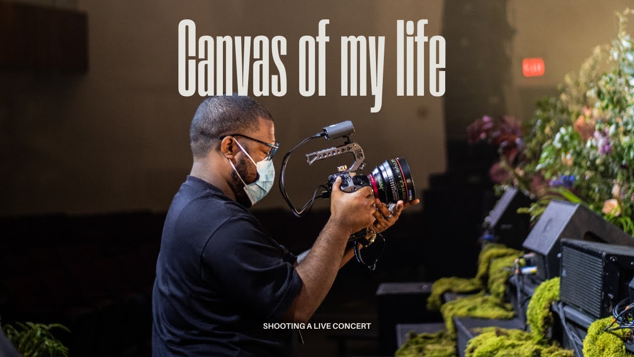 CANVAS OF MY LIFE EP 2 " SHOOTING A LIVE SHOW" YouTube