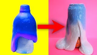 Trying DIY SLIME AND MORE LIFE HACKS by Blossom