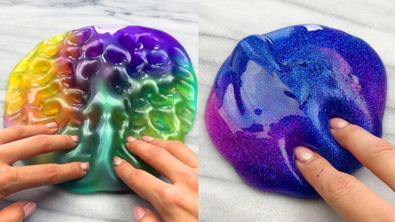 Relaxing Slime Compilation ASMR | Oddly Satisfying Video #47 - YouTube