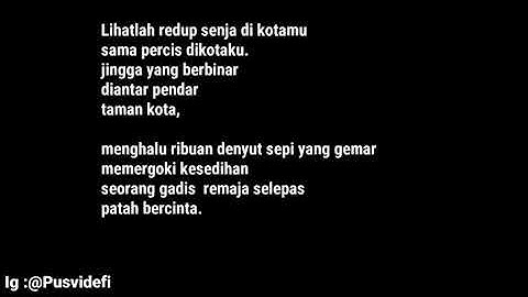Musikalisasi Puisi (Arireda)