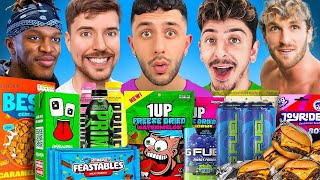 I Brutally Rated Every Youtuber Product Mr. Beast, Faze Rug, Logan Paul, & More