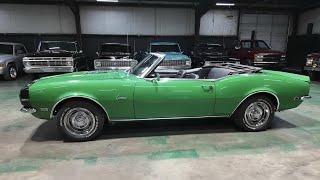 1968 Chevy Camaro Convertible Virtual Description Video  