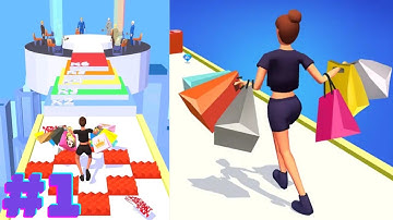 Shopaholic Go 3D - Gameplay | All Levels 1-8 (Android, İos)
