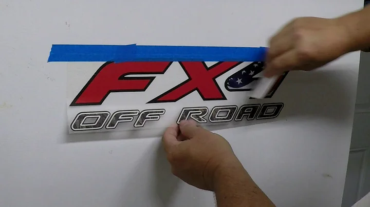 Truck Decal Installation