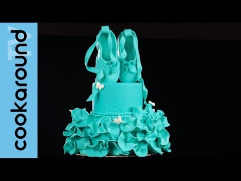 Ruffle Cake Torta Ricoperta In Pasta Di Zucchero