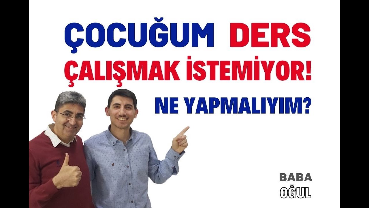 ÇOCUĞUM DERS ÇALIŞMAK İSTEMİYOR! NE YAPMALIYIM? | Canten Kaya