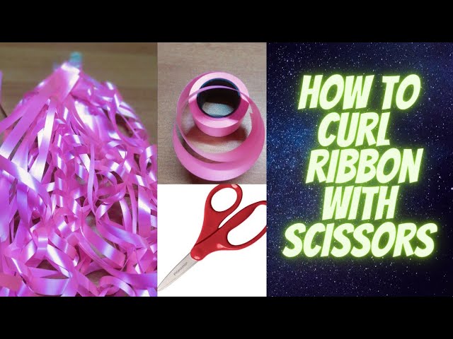 How to curl ribbon discount