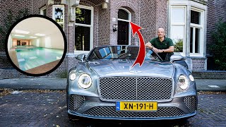 GRAND TOUR DOOR MOOISTE VILLA (€ 6.9 MILJOEN) VAN AMSTERDAM OUDZUID MET DE BENTLEY CONTINENTAL GT