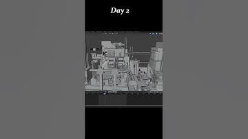 Day 2 Out of 14 Environment Building #zbrush #unreal