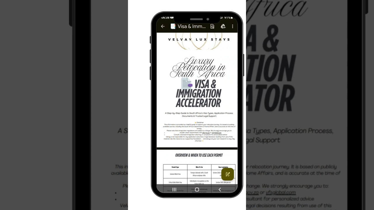 ✈️📑 Need help with your South African visa? 