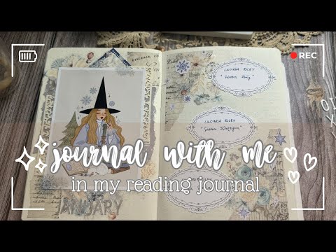 January 2025 update in my reading journal ✨ #journalwithme