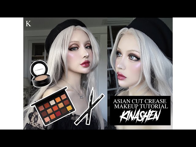Asian Eye Cut Crease Makeup Tutorial / KINASHEN