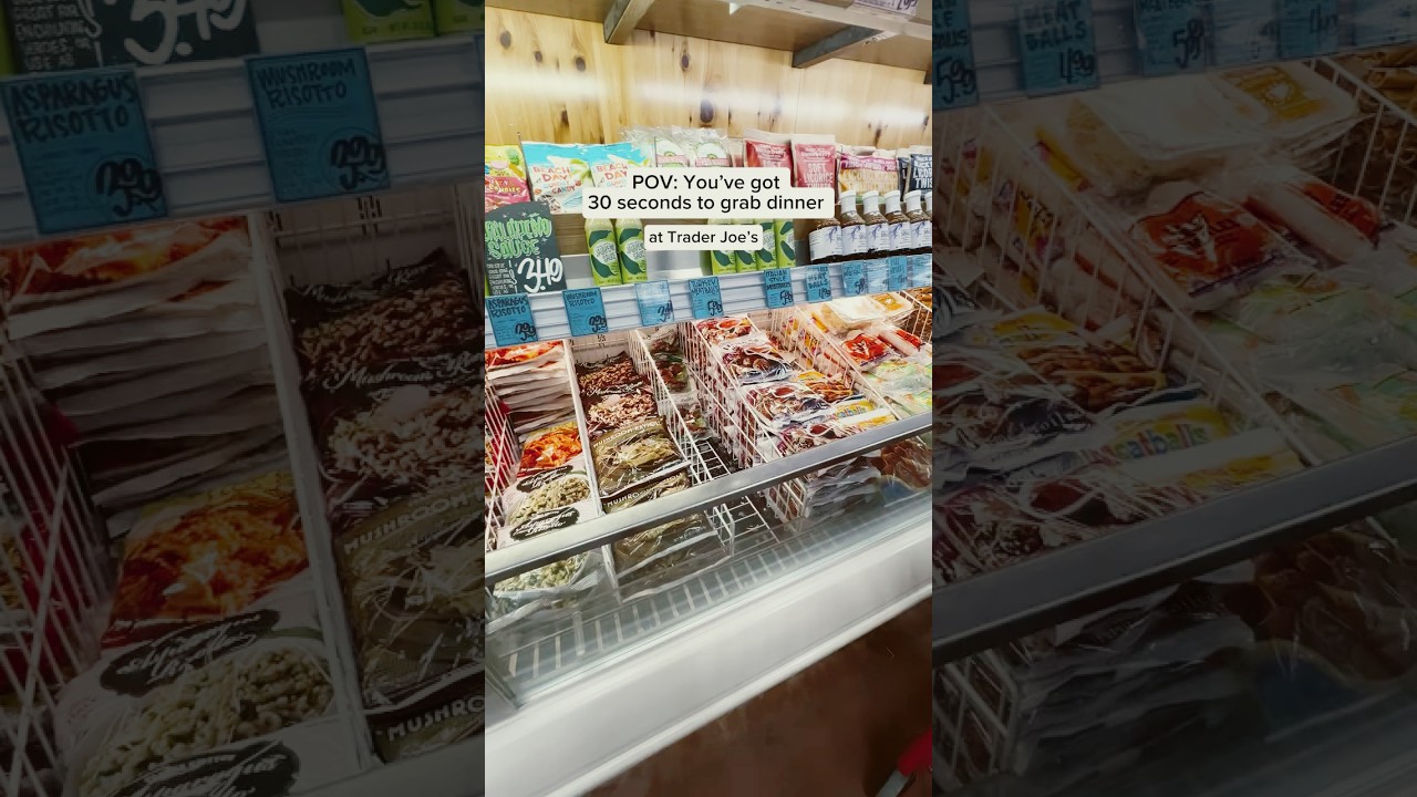 Trader Joe’s Frozen Dinner Tip 🍝 | What to Grab When You Don’t Have Time to Read Labels