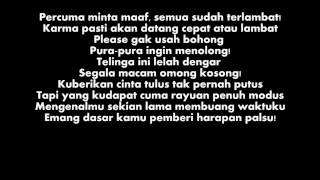 Download Lagu Lady Gan - Menderita (Official Lyrics Video) MP3