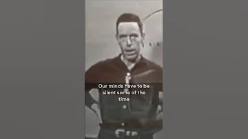 Try Not to Think | Alan Watts #shorts #alanwatts #enlightenment #philosophy #wisdom #meditation