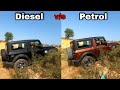 Thar Diesel vs Thar Petrol | Which one is better in Offroading