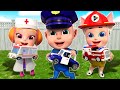 Jobs Song for Kids | What Do You Want to Be? | Nursery Rhymes | Rosoo