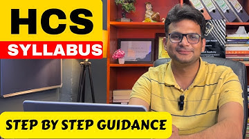 HCS 2025 SYLLABUS & PATTERN | Dr Amit Academy