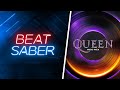 Beat saber on ps vr2  queen music pack  launch trailer