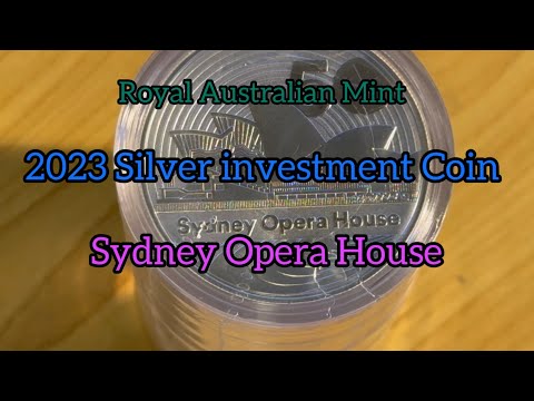 2023 Royal Australian Mint Silver Investment Coin - Sydney Opera House