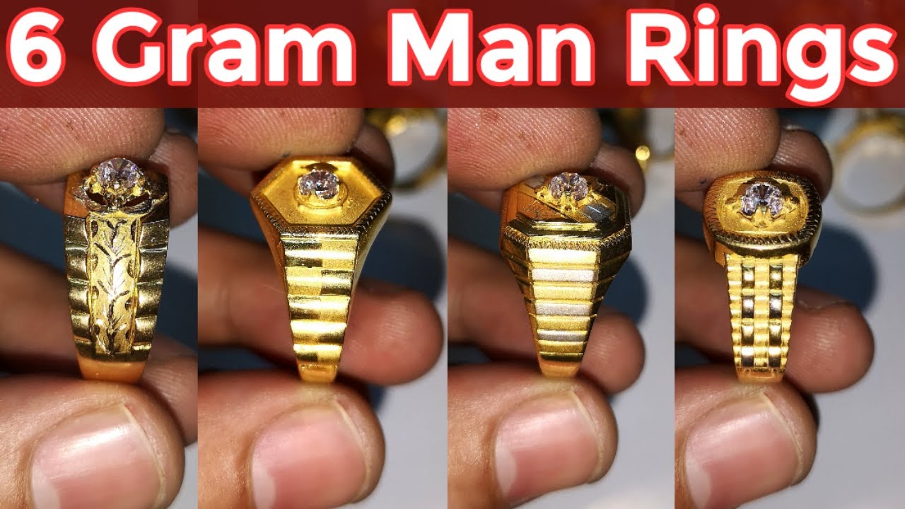 6.59 Gram California Gold Nugget & Cabochon Ring