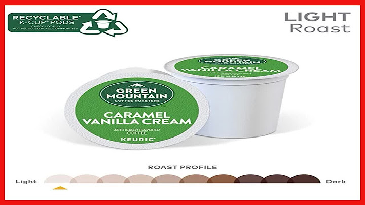 Green mountain coffee roasters caramel vanilla cream nutrition