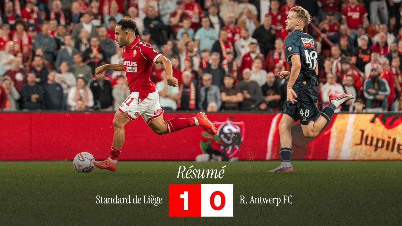 Résumé | Standard 1-0 R. Antwerp FC