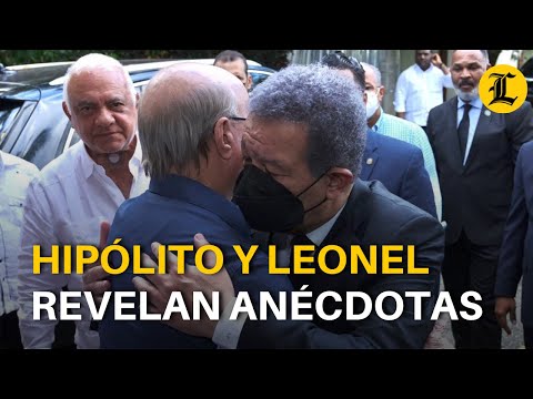 Hipólito Mejía y Leonel Fernández cuentan sus anécdotas más importantes