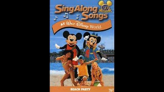 Opening To Disney's Sing Along Songs: Mickey's Beach Party At Walt Disney World 2005 DVD