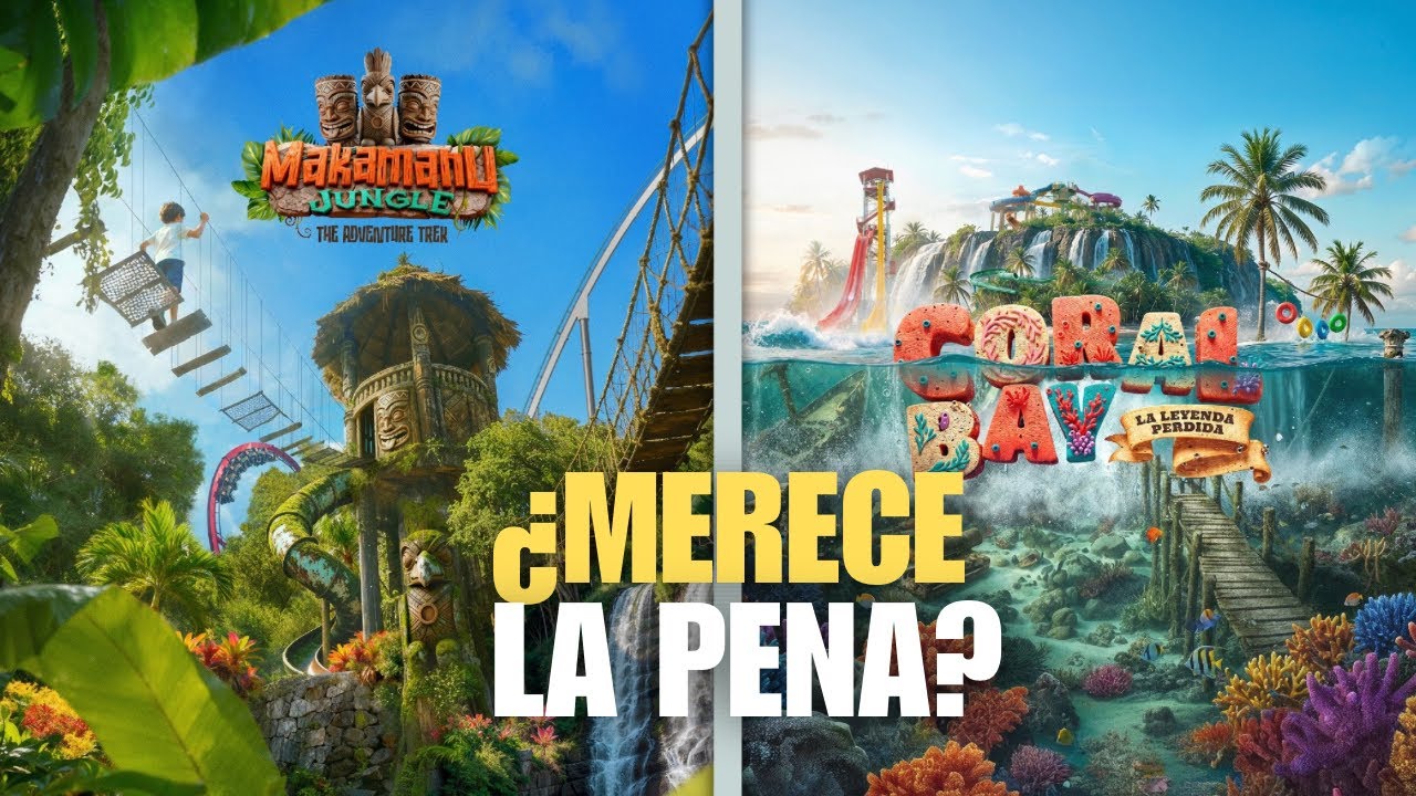 Las DOS novedades de PortAventura 2026… | Coral Bay & Makamanu Jungle 😱🌊