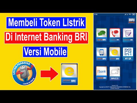 cara beli token listrik melalui bri mobile. 