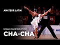 Chachacha  final presentation  russian championship amateur latin 2021