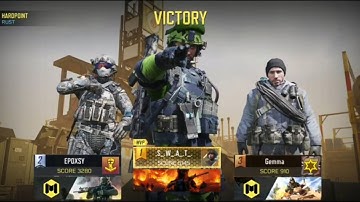 Call of Duty Mobile Multiplayer Rust Hardpoint Win Gameplay